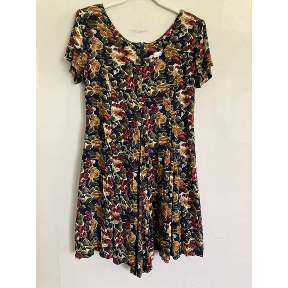 Vintage 90’s Express Compagnie Internationale Romper 5/6 Floral USA Made - Picture 1 of 9